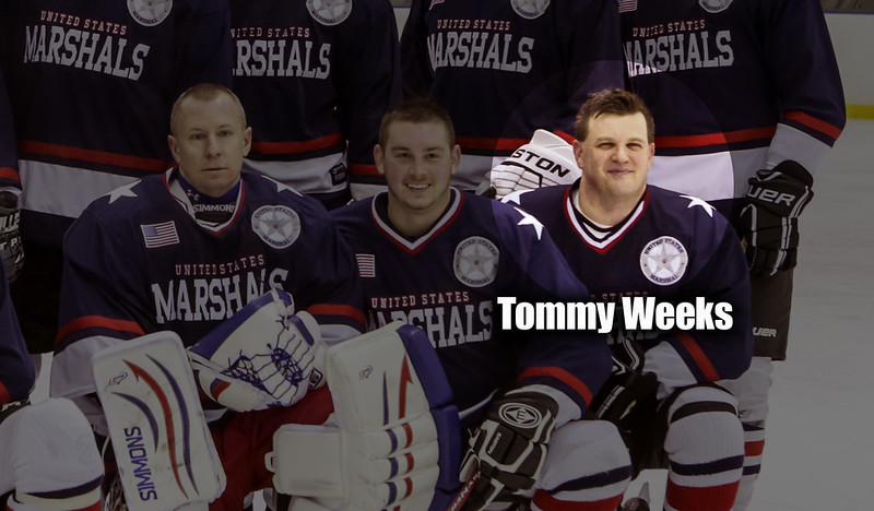 U.S. Marshals Service Hockey Team Player, Tommy Weeks