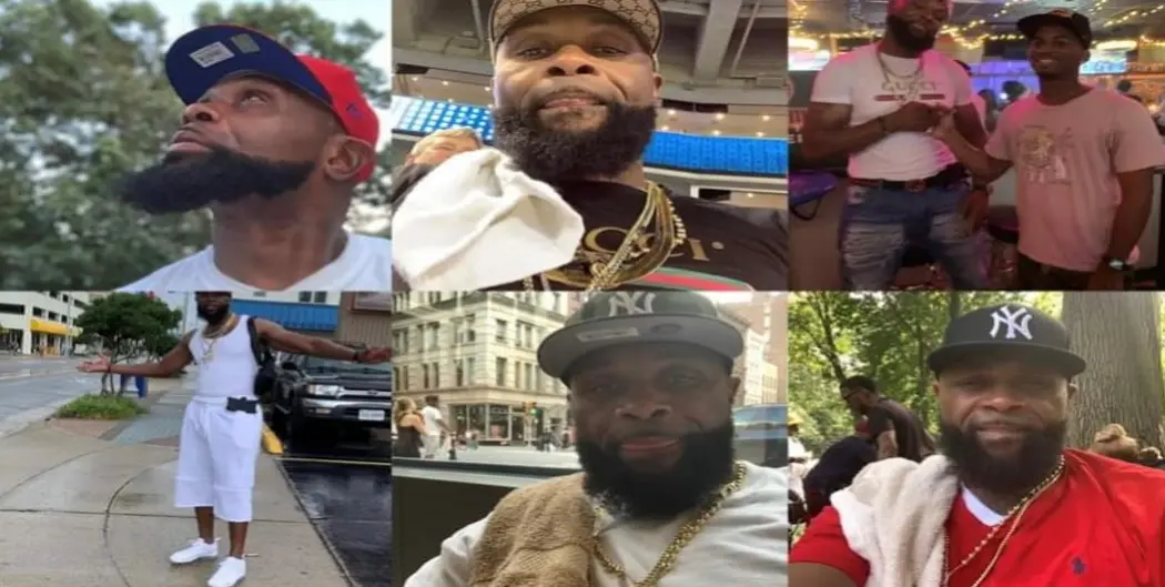 Multiple photos of Fugitive Donald Ray Hodges