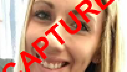 Captured female fugitive Meghan Donnelly