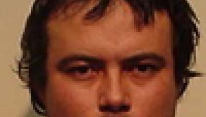 Face photo of male fugitive David Hunt